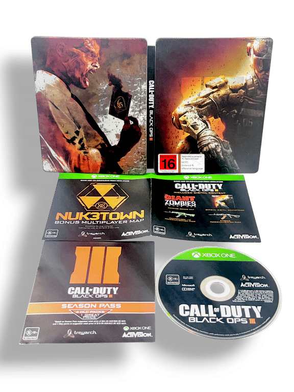 Call of Duty: Black Ops III (Xbox One) STEEL COLLECTOR'S EDITION