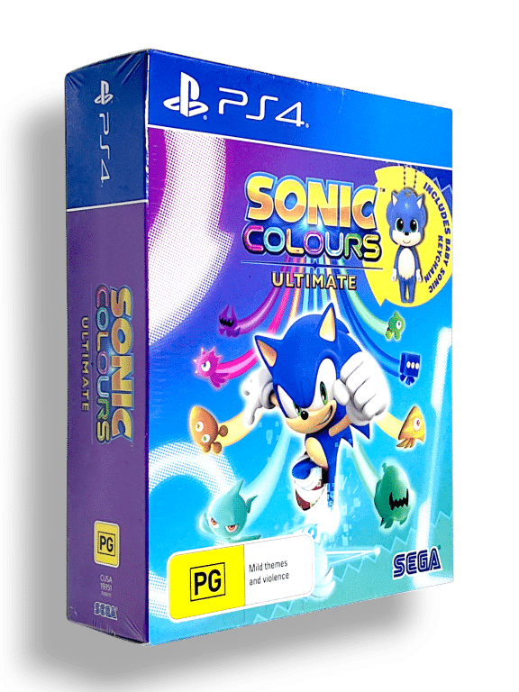 Sonic Colours Ultimate PS4 BOXED COLLECTOR'S EDITION - NEW SEALED