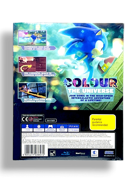 Sonic Colours Ultimate PS4 BOXED COLLECTOR'S EDITION - NEW SEALED - Image 6