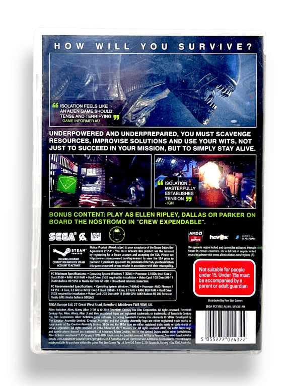 Alien Isolation (PC game) - Image 2