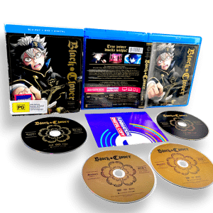 Black Clover Part One: Episodes 1-10 (Blu-ray, 2018, 4-Disc Set) *BOX SET*
