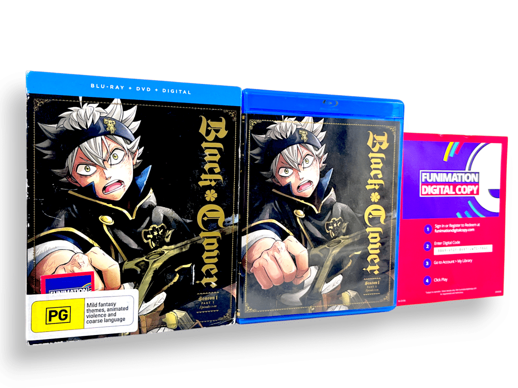 Black Clover Part One: Episodes 1-10 (Blu-ray, 2018, 4-Disc Set) *BOX SET* - Image 3