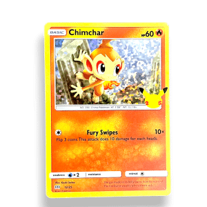 POKEMON TCG: ChimChar 2021 Holo McDonalds Promo Card