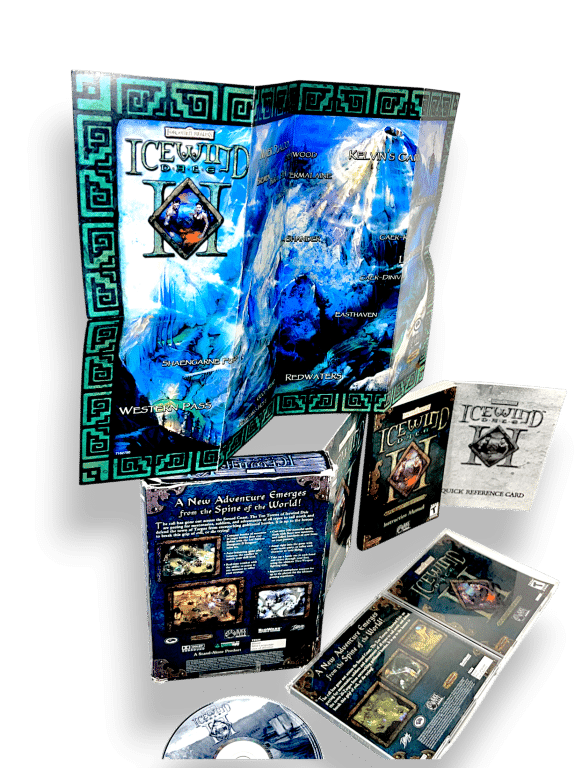 Icewind Dale II (PC) *BOX SET w/ POSTER & CONTENTS* - Image 3