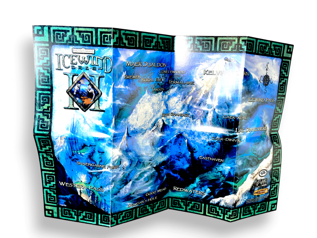 Icewind Dale II (PC) *BOX SET w/ POSTER & CONTENTS* - Image 4