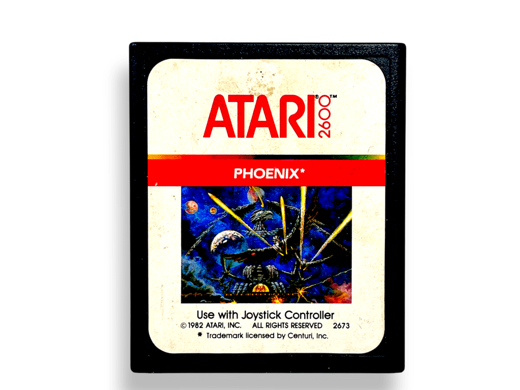 Jeu Atari 2600 Phoenix en loose version PAL (N°8891S