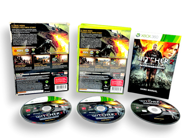 The Witcher 2: Assassins of Kings ENHANCED EDITION (XBox 360) *BOXED COLLECTOR'S EDITION*