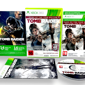 Tomb Raider GAME OF THE YEAR EDITION (Xbox 360 - RARE)