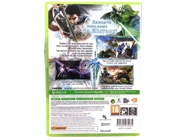 SoulCalibur IV (Xbox 360 Classics) *BRAND NEW PLASTIC SEALED* - Image 2