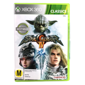 SoulCalibur IV (Xbox 360 Classics) *BRAND NEW PLASTIC SEALED*
