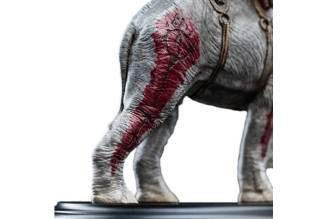 Weta Lord of The Rings: Mumak in Battle – Miniature Statue - Image 5