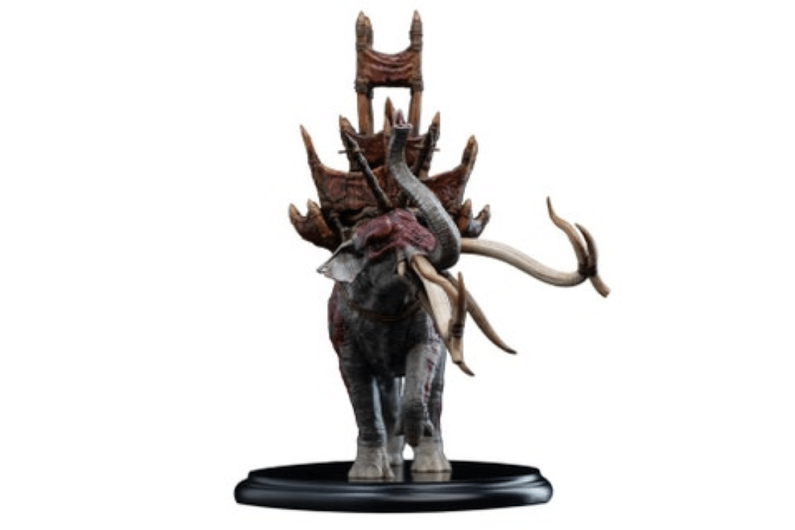 Weta Lord of The Rings: Mumak in Battle – Miniature Statue - Image 2