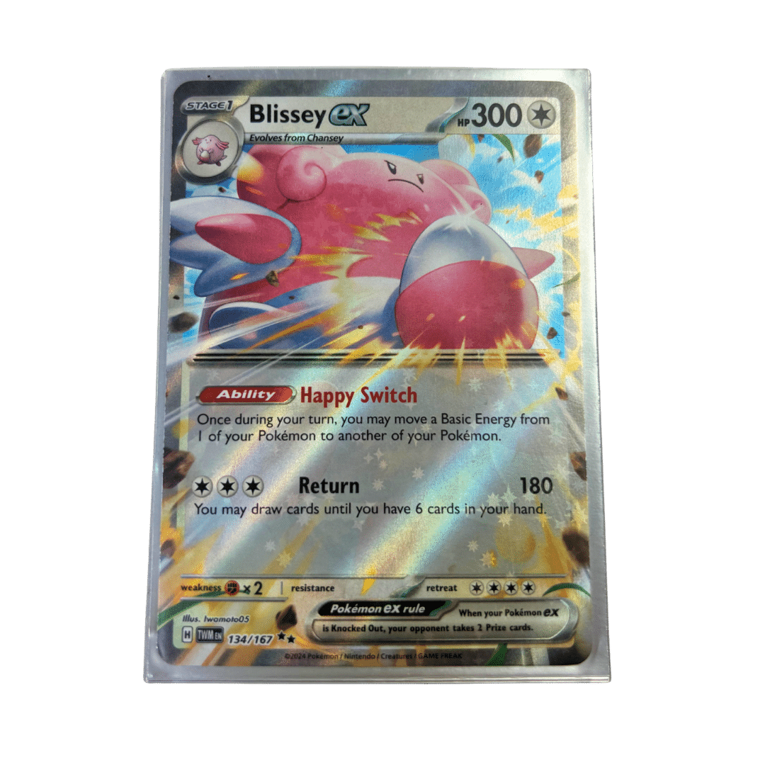 POKEMON TCG - Blissey EX (143/167) Twilight Masquerade