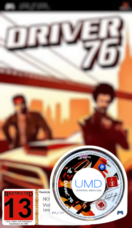 DRIVER 76 (PSP) GAME ONLY
