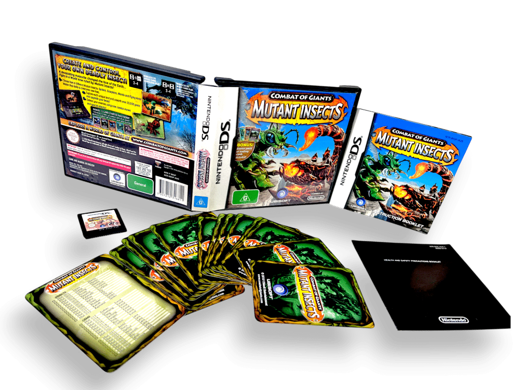 Combat of Giants: MUTANT INSECTS (DS) *COMPLETE COLLECTOR'S BUNDLE* - Image 2