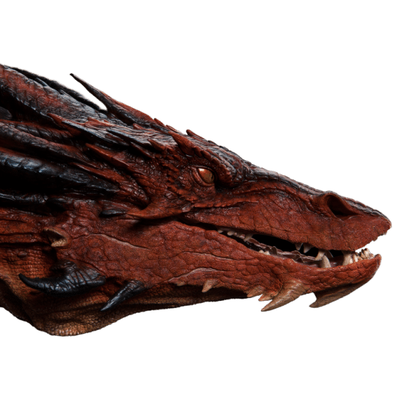 Weta LOTR The Hobbit: Smaug the Terrible - Bust Edition Statue - Image 11