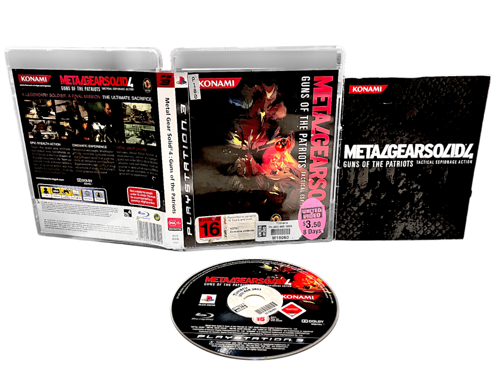 Metal Gear Solid 4: Guns of the Patriots (PS3)