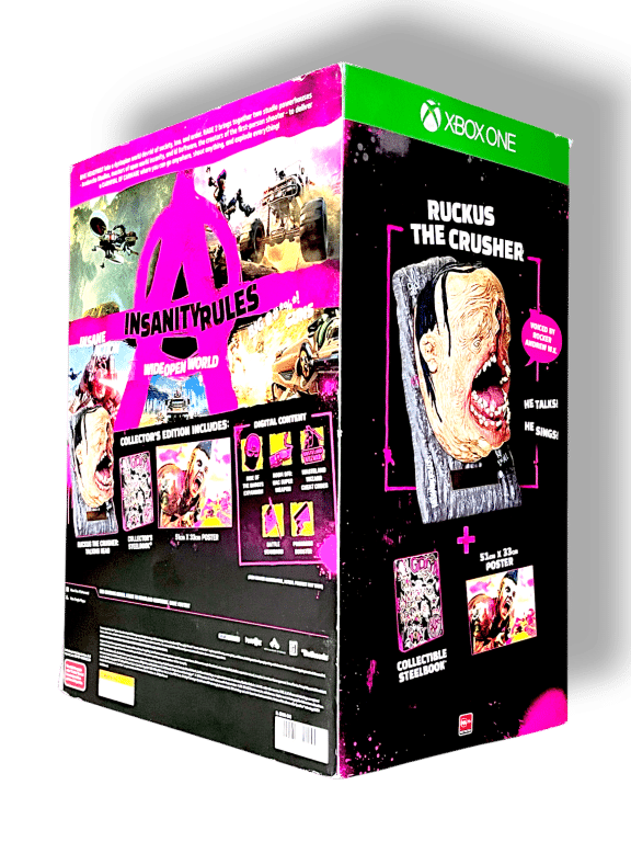 Rage 2 Collector's Edition, Bethesda, Xbox One (ENORMOUS BOX SET)