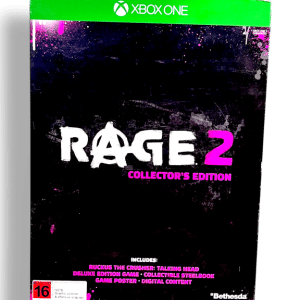 Rage 2 Collector's Edition, Bethesda, Xbox One (ENORMOUS BOX SET)