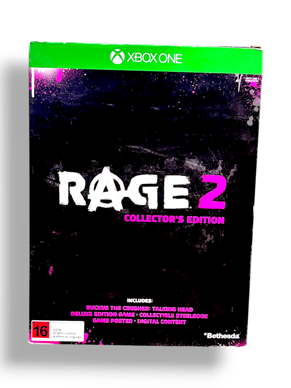 Rage 2 Collector's Edition, Bethesda, Xbox One (ENORMOUS BOX SET)