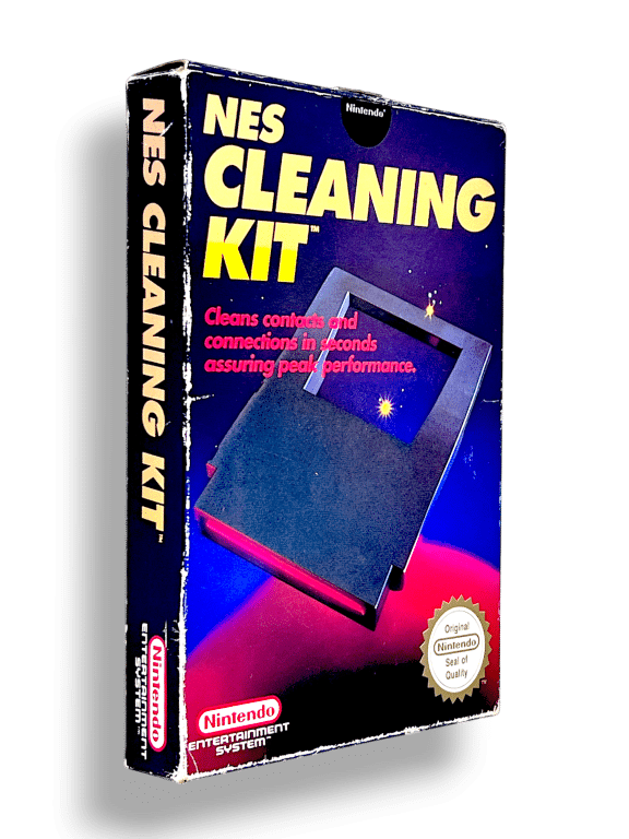 Genuine Nintendo Entertainment Cleaning Kit (NES) *BOXED & COMPLETE*