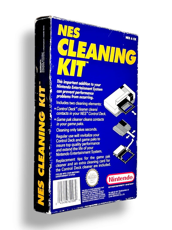 Genuine Nintendo Entertainment Cleaning Kit (NES) *BOXED & COMPLETE*