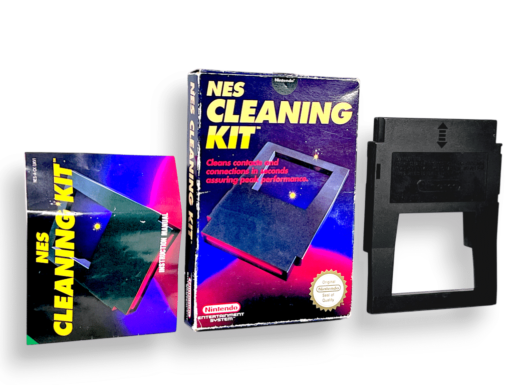 Genuine Nintendo Entertainment Cleaning Kit (NES) *BOXED & COMPLETE*