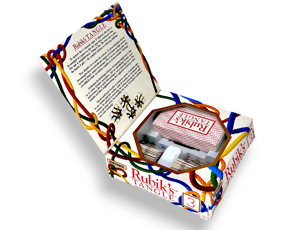 VINTAGE Rubik's VINTAGE 1990 Rubik's TANGLE 3 (by Matchbox)