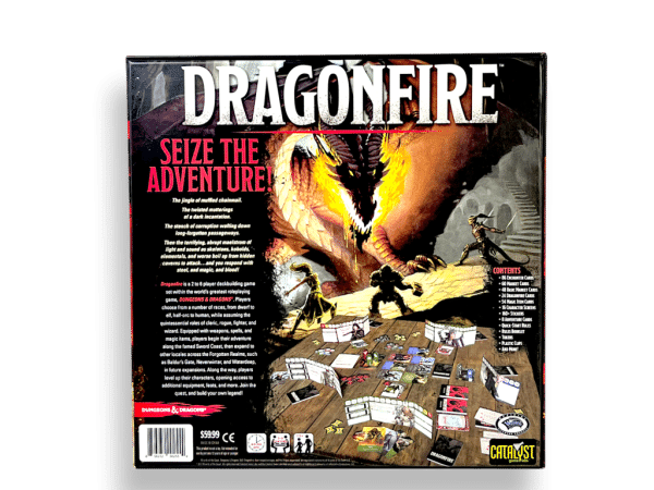 D&D Dungeons & Dragons DRAGONFIRE Board Game (D & D)