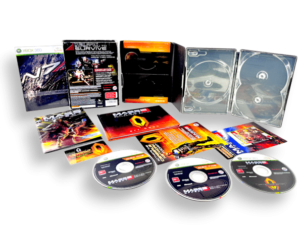 Mass Effect 2 N7 STEEL EDITION (Xbox 360) *COMPLETE BOX SET*
