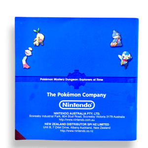 Pokemon Mystery Dungeon: Explorers of Time DS GAME MANUAL / BOOKLET