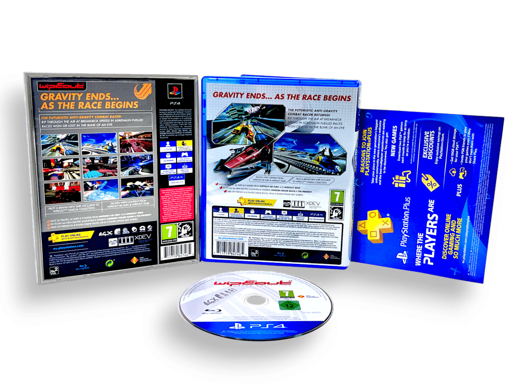 Wipe Out Omega Collection (WipeOut PS4) RETRO BOXED COLLECTOR'S EDITION