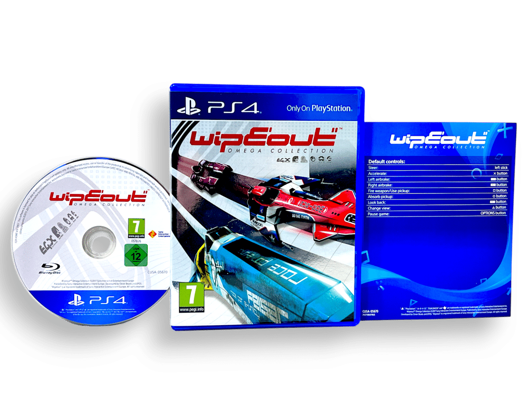 Wipe Out Omega Collection (WipeOut PS4) RETRO BOXED COLLECTOR'S EDITION
