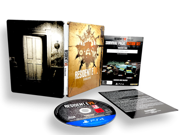 RESIDENT EVIL BIOHAZARD (Resident Evil 7) PS4 *STEEL COLLECTOR'S EDITION*