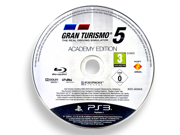 GRAN TURISMO 5 ACADEMY EDITION PS3