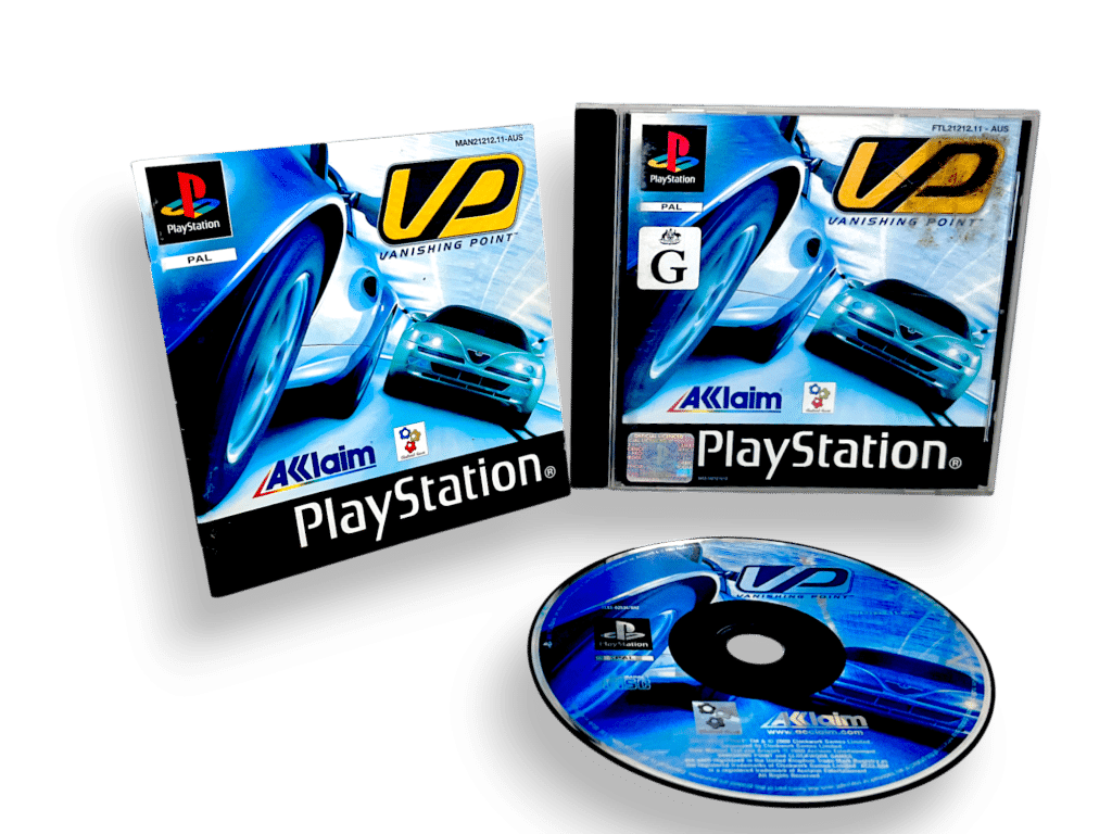 VP VANISHING POINT (PS1) *EXCELLENT & COMPLETE*