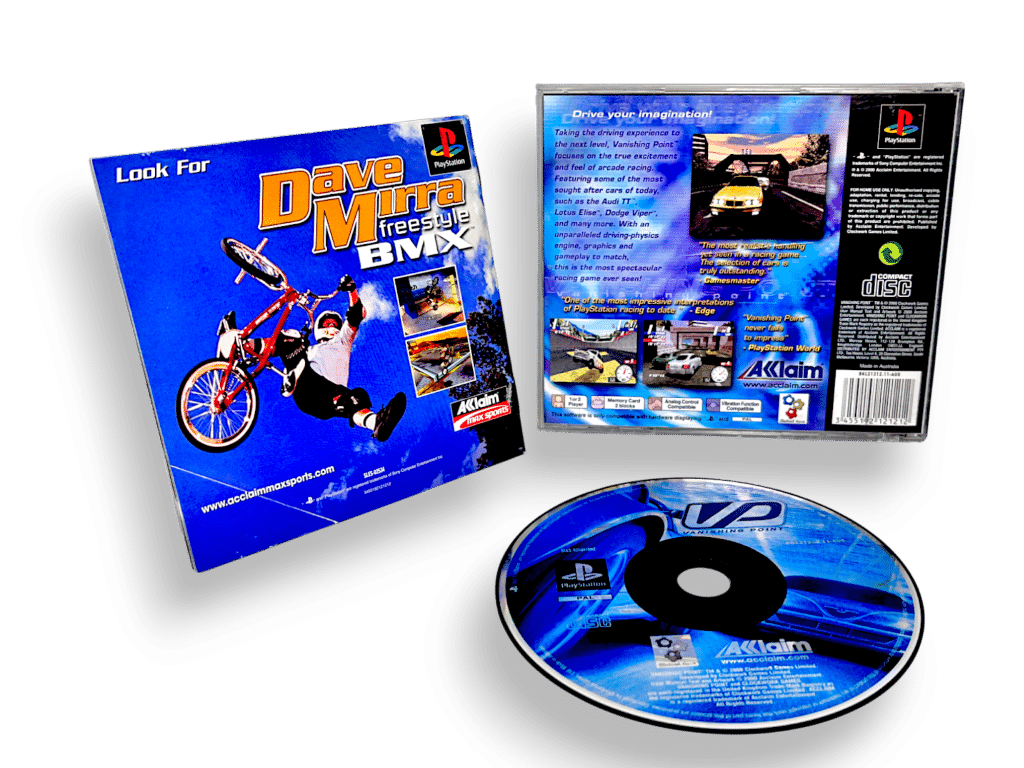 VP VANISHING POINT (PS1) *EXCELLENT & COMPLETE* - Image 2