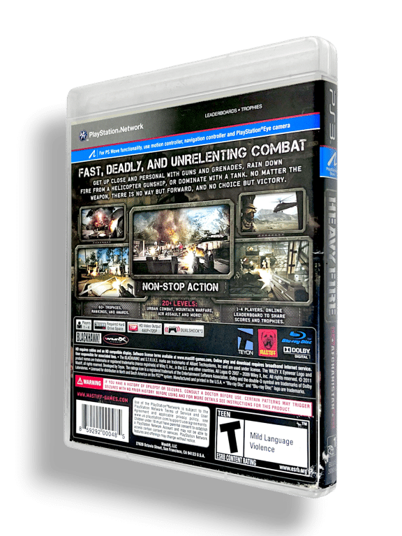 Heavy Fire: Afghanistan (PS3)