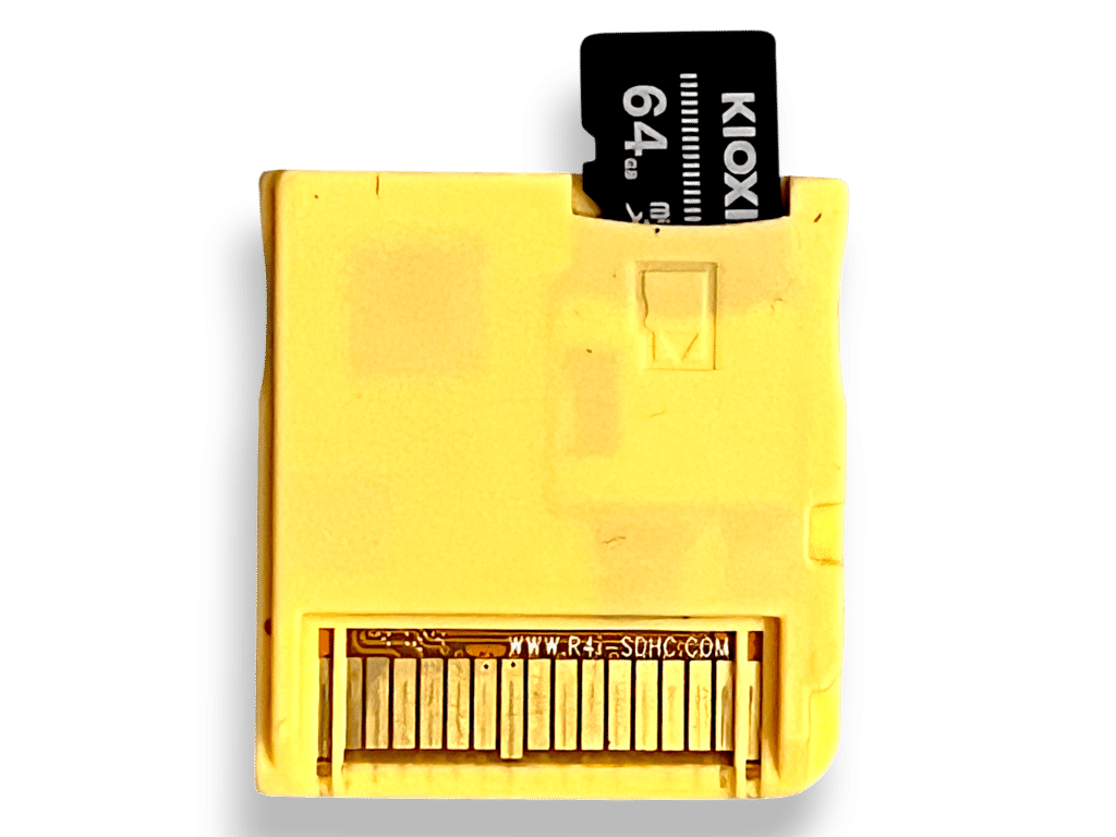 GENUINE SDHC GOLD PRO R4 Game Cartridge Adapter for Nintendo DS ...