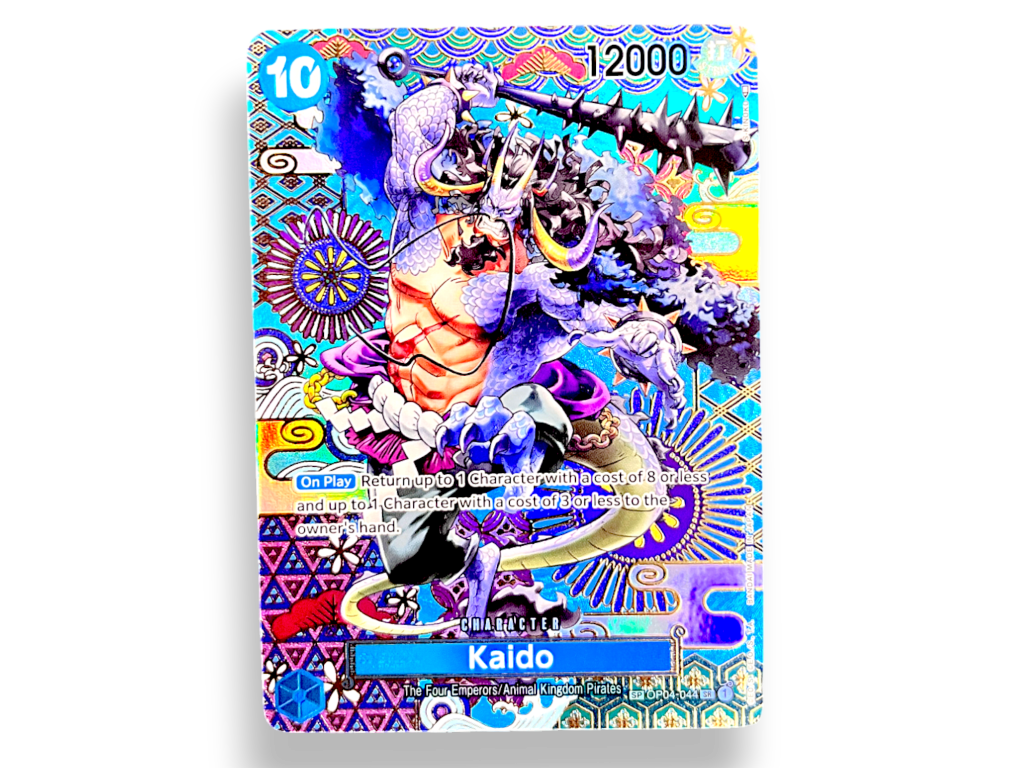 One Piece TCG - 2023 Kaido OP04-044 SR Alt Art Awakening New Era