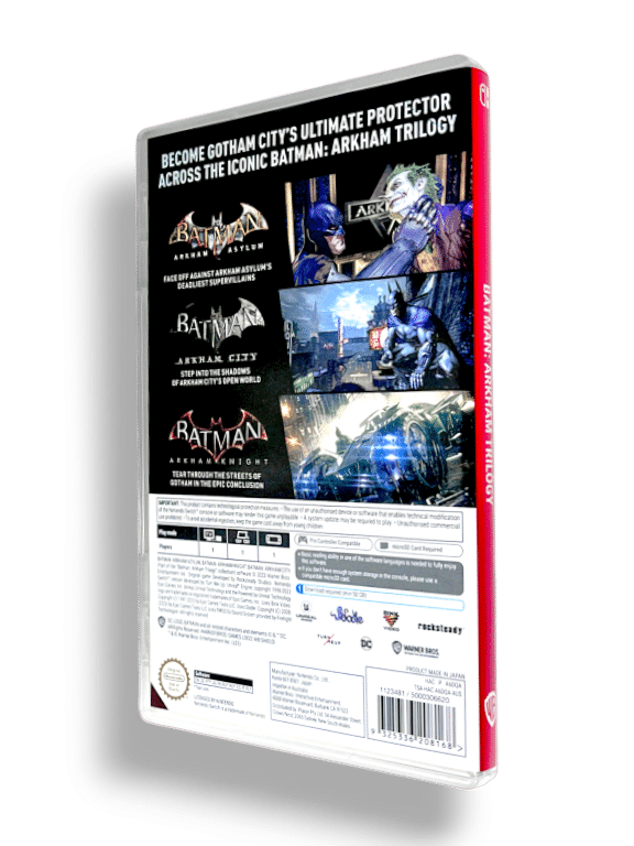 Batman Arkham Trilogy (Nintendo Switch) As New - Appleby Games