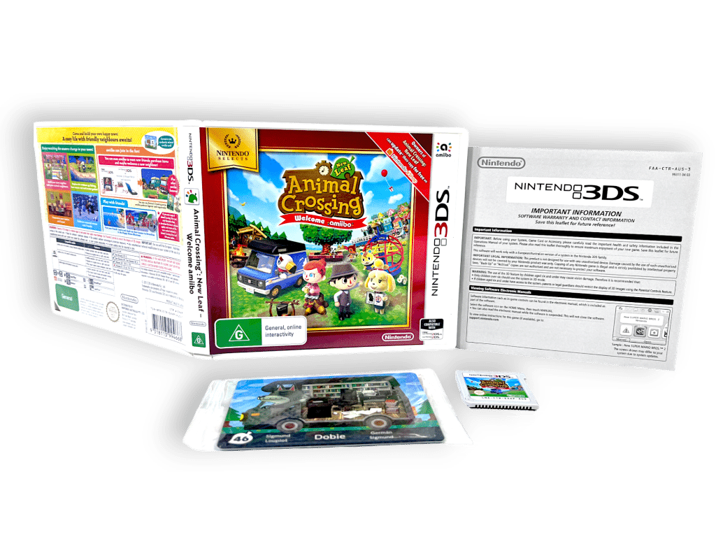 Leaf Welcome Animal Crossing Welcome Amiibo 3ds Animal Crossing