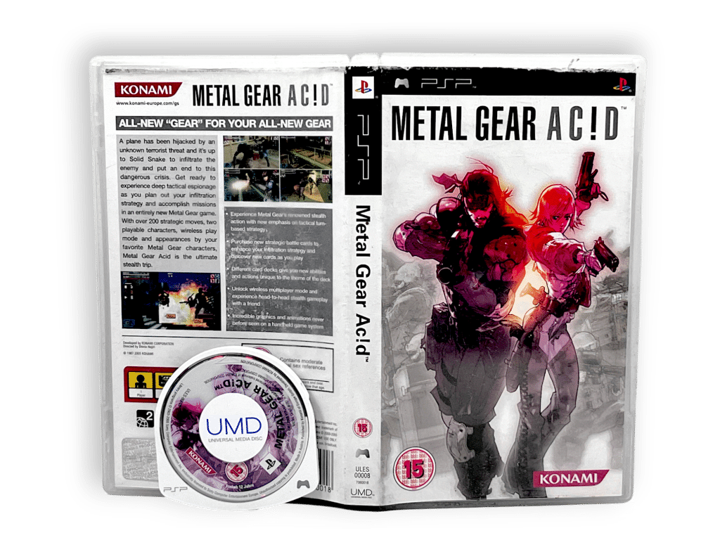 Metal Gear ACID (Metal Gear Ac!d) PSP