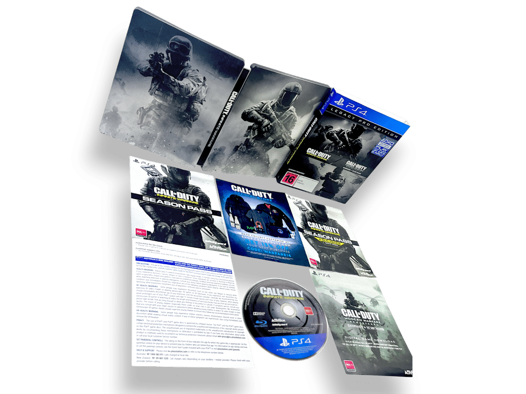 Call of Duty: Infinite Warfare Legacy Pro (PS4) *BOXED STEEL EDITION* - Image 4