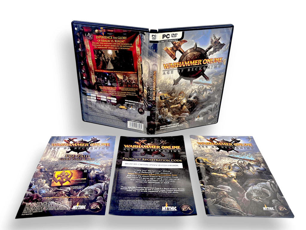 Warhammer 40,000: Dawn of War (PC) BOX + BOOKLETS (NO DISC)