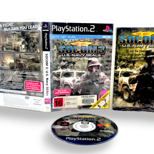 SOCOM 3: U.S. Navy SEALs (PS2) *MINT COMPLETE*