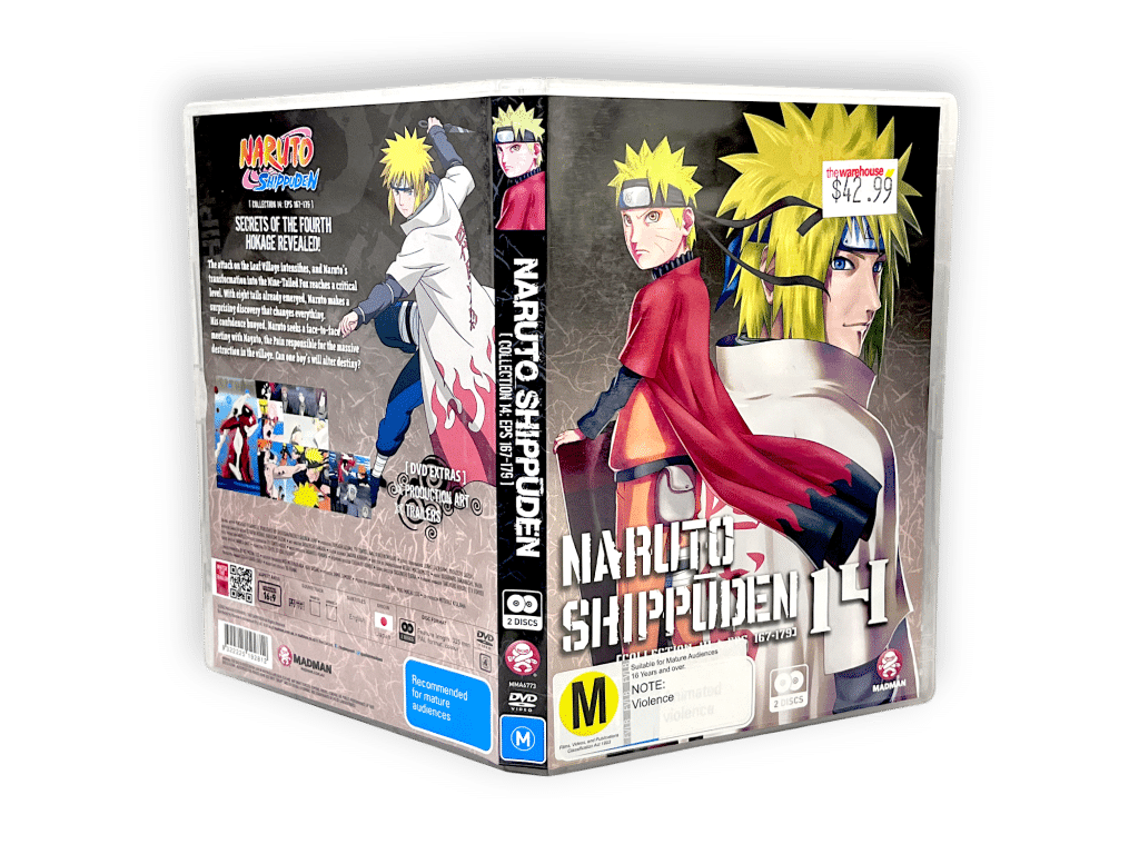 Naruto Shippuden Collection 14: Episodes 167 - 179 (DVD) Box Set