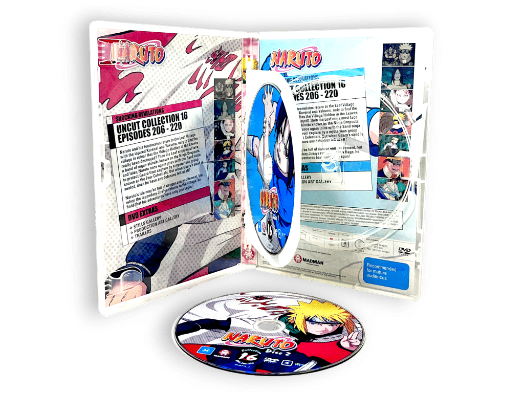 Naruto Shippuden Collection 16: Episodes 206 - 220 (DVD) - Image 2