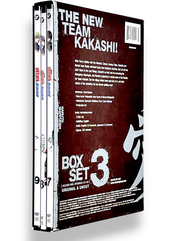 Naruto Shippuden BOX SET 3: Season One - Original and Uncut (DVD) - Image 5