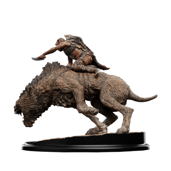 WETA LOTR Miniature Statue - Sharkû on Warg - Image 9